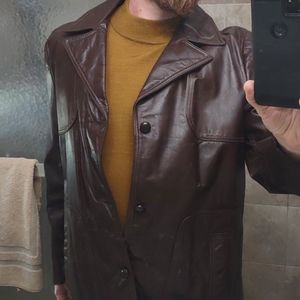 Amazing vintage 70's leather Jacket